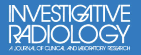 Top 25 Papers in Investigative Radiology 2016